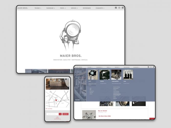 Responsive Design Maier Bros