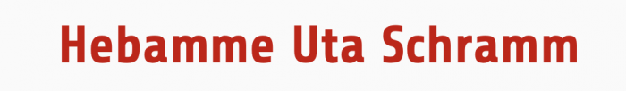 Schriftlogo Uta Schramm