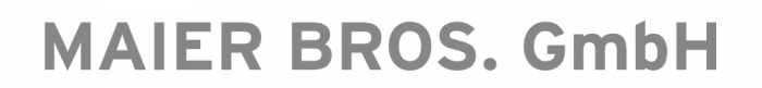 Schriftzug Maier Bros.