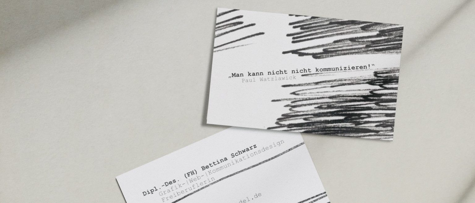 Designerin Bettina Schwarz