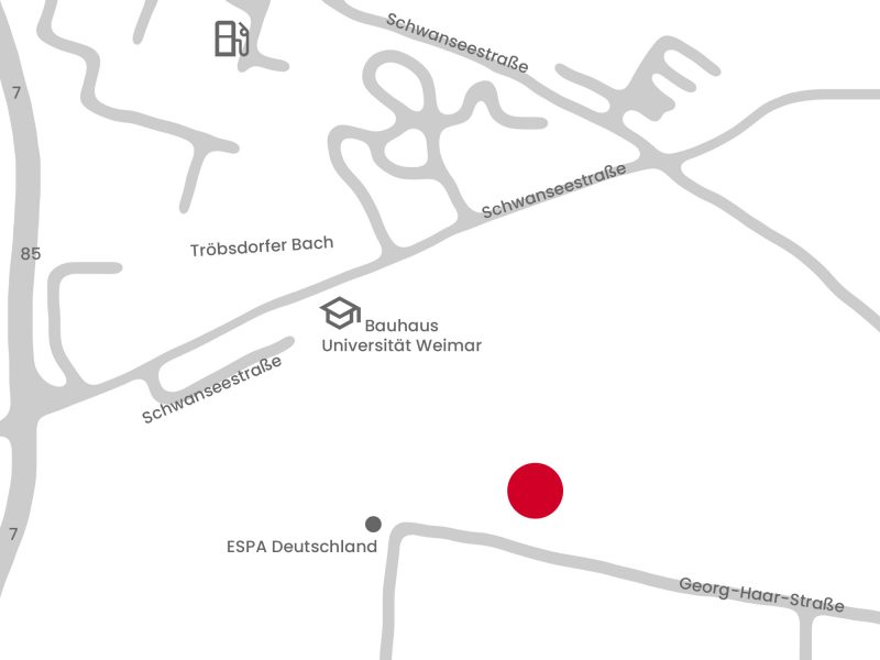 Grafik Anfahrt Maier Bros Weimar